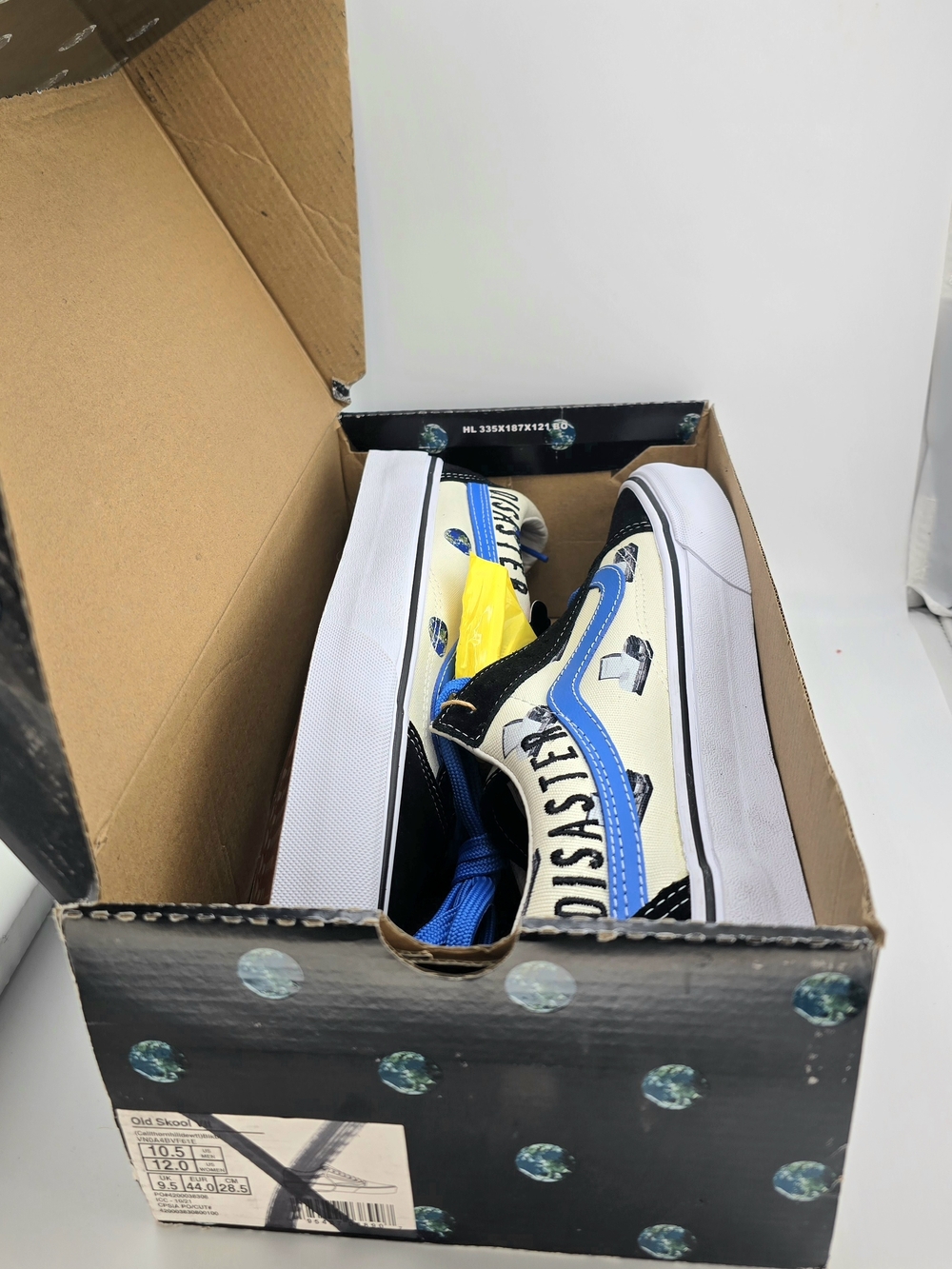 Cali Thornhill Dewitt x Vans Vault Old Skool LX 'Black Social Disaster' 10.5M - Picture 9 of 11
